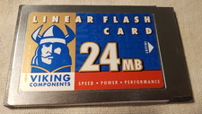 Viking 24MB PCMCIA Type 1 16-Bit Linear Flash Card 16-1837-01 picture