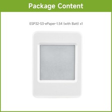 Waveshare ESP32-S3 1.54inch e-Paper AIoT Development Board, 200×200 Black/White picture