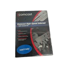Vintage COMCAST HIGH-SPEED INTERNET SELF-INSTALL KIT Mostly Sealed picture