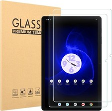 FOR TCL TABMAX 10.4 CASE FRIENDLY TEMPERED GLASS SCREEN PROTECTOR SAVER HD FILMS picture