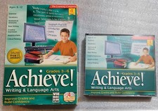 Achieve Writing & Language Arts Grades 3-6 CD Learning Software Windows & Mac picture