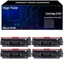 4Pack Canon CRG072H 072H Toner Cartridge Fit For Canon MF280 MF289dw LBP172dw BK picture