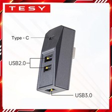 TESY Glovebox USB Hub for Tesla Model Y Juniper Model 3 Highland 4-in-1 Type-C picture