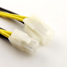 10 x 4 Pin ATX Male to 4 Pin Female PC CPU Motherboard Power Adapter Cable picture