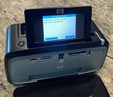HP PhotoSmart A626 Compact Digital Photo Printer Touchscreen Inkjet picture