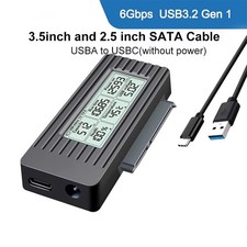 USB 3.2 to SATA Adapter Converter Cable for 2.5 and 3.5 Inch Hard Drive picture