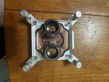 OPTIMUS FOUNDATION CPU BLOCK - INTEL - ACRYLIC TOP - SILVER - COPPER - MSRP $119 picture