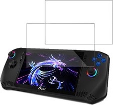 (2 Pack) MSI Claw 7 AI+ A2VM Screen Cover Film Tempered Glass Screen Protector picture