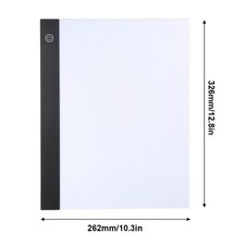3 Levels Dimmable Brightness Adjustable LED Graphic Tablet Writing Painting CMUH picture