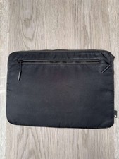 Incase Black Nylon Laptop Sleeve - Faux Fur Lining - Fits MacBook Air / Pro 13