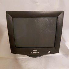 Dell E772c 17-Inch Color CRT VGA SVGA Computer Monitor Retro Gaming Vintage picture