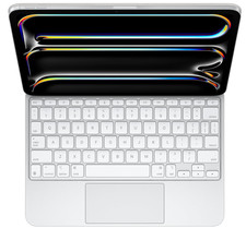Original Apple Magic Keyboard for iPad Pro 11-inch (M4) -WHITE MWR23LL/A , A2975 picture