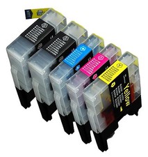 5 Packs Compatible Brother LC-71 LC-79 LC-75 ink cartridges picture