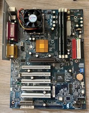 Gigabyte GA-7ZX Socket A - AMD Duron 650 - 256MB RAM - I/O Shield - Tested picture