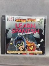 Mean City By DK Learn Spanish Language Arts Interactive Game Cd-Rom 1999 picture