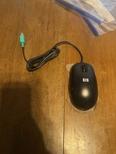 Genuine HP (M60PB) PS/2 Wired Black Computer Optical Mouse Looks To Be New /11 picture