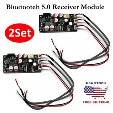 12V 24V Bluetooth 5.0 Receiver HiFi Audio DAC Decoder Board AUX DIY Amplifier 2X picture