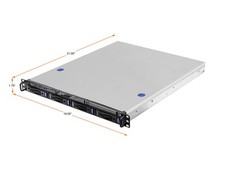 ASRock Rack 1U4LW-ROME/2T 1U Rackmount Server Barebone Socket SP3 RDIMM/ LRDIMM: picture