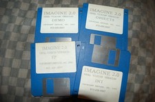 Imagine 3D 2.0 OpalVision Version for Amiga Computers picture