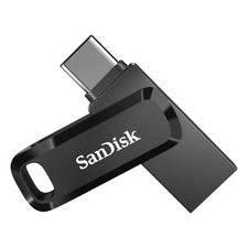 SANDISK Ultra Dual Drive Go 512GB USB Type C Flash Drive Black 400MB/s Portable picture