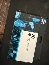 Genuine HP 70 Matte Black Ink Cartridge C9448A Date: 2021 picture