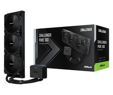 ASRock Challenger Pure 360 AllinOne Liquid CPU Cooler, Sleek AllBlack Design,... picture