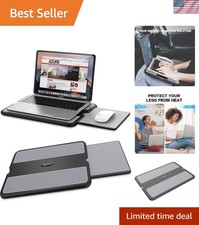 Sleek Modern Laptop Lap Desk with Anti-Slip Surface - Work Anywhere Comfortably picture