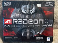 ATI Radeon 9200 Mac Edition 128MB PCI – Factory Sealed NOS – ATI P/N 100-436011  picture