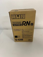 Risograph Riso Soyink Black 1000mL Bottles Two Pack S-4206 picture