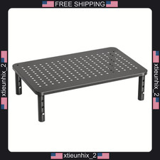 Ergonomic Monitor Stand Riser with Adjustable Height and Ventilation picture