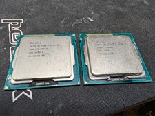 Intel Core i7-3770 3.4GHz Quad-Core Processor lot of 2x.  Tested good- LOOK picture