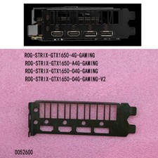 For Asus ROG-STRIX-GTX1650-O4G-GAMING I/O Shield BackPlates Blende Bracket picture