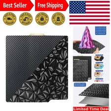Versatile 257x257mm PEO PET Build Plate for Bambu 3D Printers - Smooth Texture picture