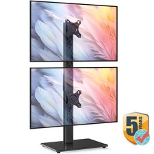 Dual Monitor Mount Fits Two 13-38 in Computers, 360° Rotation ±70° Swivel Tilt picture