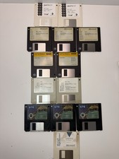 Vintage Floppy Disk Lot – MS-DOS 6.22, ACT for Windows, Netscape picture