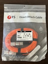 COMPATIBLE MC2206310-020 FS.com 20m 66ft QSFP+ Active Optical Cable NEW SEALED picture
