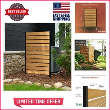Innovative Cedar Wood Privacy Screen - 5ft Tall, Perfect for Outdoor Spaces picture
