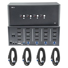 Bytecc KVM-DP4-4 4 In 4 Out 8K Displayport 1.4 Kvm Swith picture