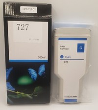 HP 727 Genuine Cyan Ink F9J76A - 300ml picture