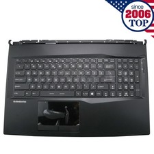 New For MSI GL75 MS-17E1 9S Upper Case Palmrest W/Touchpad RGB Backlit Keyboard picture
