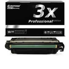 3X PRO Eurotone Toner For BLACK HP CF460X Color LaserJet M 653DH M 653DN picture
