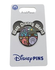2026 Walt Disney World 4 Parks Mickey Mouse Icon Ear Pin picture