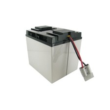 APC SMART-UPS SU1400NET Replacement with 2 x 12V 18AH SigmasTek Batteries picture