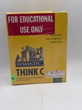 Symantec Think C 6.0 For Macintosh, Vintage.  Program & Reference Disks 1993 picture