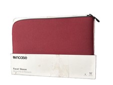 Incase Facet Sleeve 15 16 inch MacBook Pro Air Laptop Case Dark Red New picture