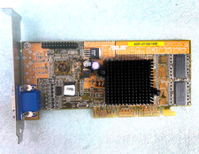 VINTAGE ASUS AGP-V7100/16M NVIDIA GEFORCE2 AGP 16 MB VGA CARD MXB166 picture