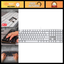 Wired Mechanical Office Keyboard - Modern Aluminum Design, USB-A, MX2A Brown Swi picture