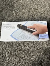 Brookstone iConvert Portable Document  Photo Scanner With New SD Card. picture
