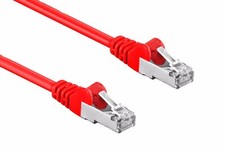 (0,50€/m) 10m RJ45 patch cable red network cable Ethernet U/UTP cat. 5e Lan Cable picture