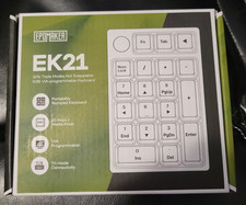 EPOMAKER EK21 VIA Gasket Programmable Keypad Wireless/BT/Wired HotSwap RGB, New picture